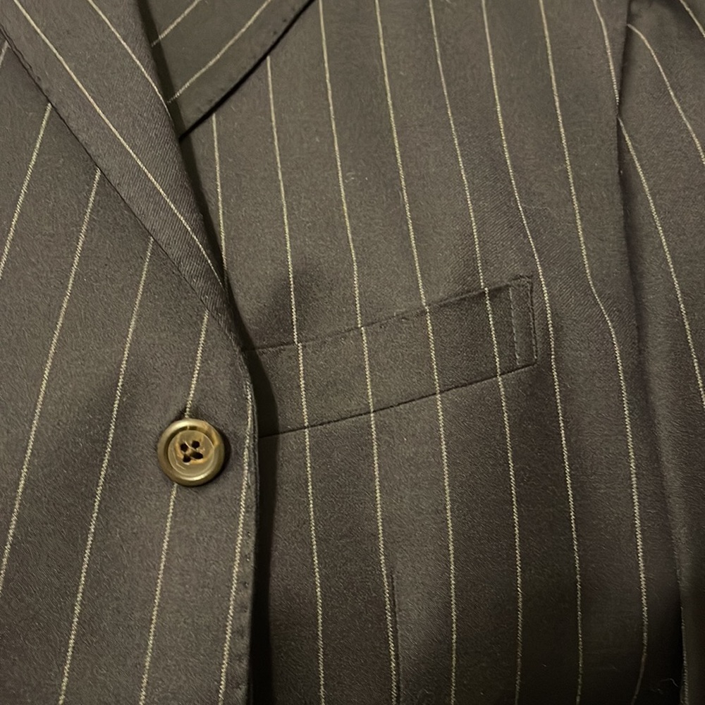 Polo Ralph Lauren Corneliani Navy Three Button Suit 46L - Picture 7 of 7